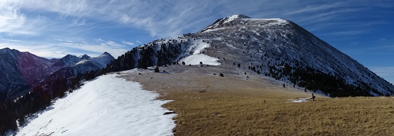 Vue sur le massif du carlit